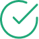 Icone cercle validé